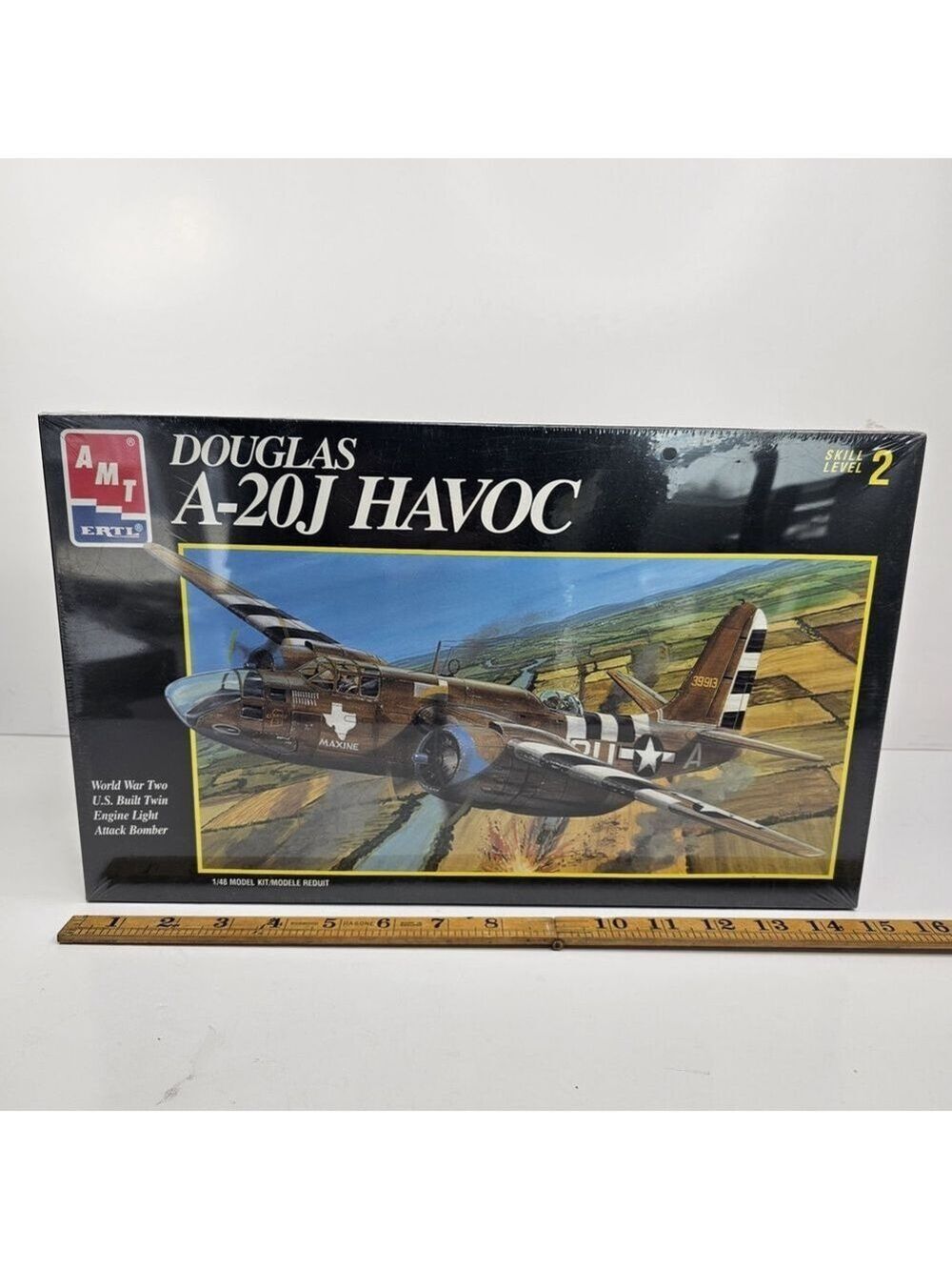 SEALED 1995 AMT Ertl Douglas A-20J Havoc 1/48 Model Kit 8895 NEW Vintage USA